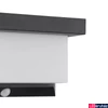 Kép 3/8 - Eglo 48968 Utrera kültéri fali lámpa, szolár, fekete, 800 lm, SOLAR-beépített LED, 32x0,12W, IP44