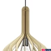 Kép 2/4 - Eglo 900152 Velasco 1 ágú függeszték, fa, E27 foglalattal, max. 1x40W, IP20