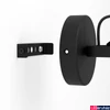 Kép 2/4 - Eglo 900331 Sorego fali lámpa, fekete, GU10 foglalattal, max. 1x3W, IP20