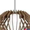 Kép 2/6 - Eglo 900386 Rusticaria 1 ágú függeszték, barna, E27 foglalattal, max. 1x40W, IP20