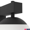 Kép 3/5 - Eglo 900669 Bufalata kültéri fali lámpa, fekete, E27 foglalattal, max. 1x40W, IP44