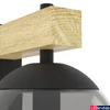 Kép 3/5 - Eglo 900671 Bufalata kültéri fali lámpa, fa, E27 foglalattal, max. 1x40W, IP44