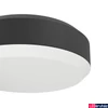 Kép 3/5 - Eglo 900673 Fornaci kültéri fali lámpa, fekete, 960 lm, 3000K melegfehér, beépített LED, 3x3,6W, IP54