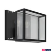Kép 3/5 - Eglo 900698 Alamonte 1 kültéri fali lámpa, fekete, E27 foglalattal, max. 2x40W, IP44