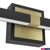 Kép 3/5 - Eglo 900928 Peguera fürdőszobai fali lámpa, fekete, 1165 lm, 3000K melegfehér, beépített LED, 1x11W, IP44