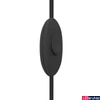 Kép 3/5 - Eglo 900976 Pinetina függeszték, fekete, E27 foglalattal, max. 1x40W, IP20