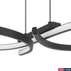 Kép 3/5 - Eglo 901267 Serpins függeszték, fekete, 2500 lm, 3000K melegfehér, beépített LED, 21W, IP20