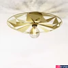 Kép 4/5 - Eglo 43599 Castanuelo fali/mennyezeti lámpa, arany, E27 foglalattal, max. 1x40W, IP20
