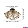 Kép 3/4 - Eglo 43775 Adwickle mennyezeti lámpa, textil burával, bézs, E27 foglalattal, max. 1x40W, IP20