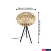 Kép 4/6 - Eglo 43865 Amsfield 1 asztali lámpa, fekete, E27 foglalattal, max. 1x40W, IP20