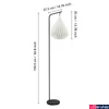 Kép 4/5 - Eglo 43895 Minting állólámpa, fekete, E27 foglalattal, max. 1x25W, IP20