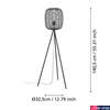Kép 4/5 - Eglo 43968 Rinroe állólámpa, fekete, E27 foglalattal, max. 1x40W, IP20