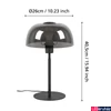 Kép 2/3 - Eglo 900141 Solo 2 asztali lámpa, fekete, E27 foglalattal, max. 1x40W, IP20