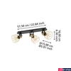 Kép 3/4 - Eglo 900384 Sambatello mennyezeti lámpa, réz, E27 foglalattal, max. 3x40W, IP20