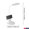 Kép 3/4 - Eglo 900529 Brolini asztali lámpa, CCT, fehér, 300 lm, 2700K-6500K szabályozható, beépített LED, 2,1W, IP20
