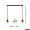Kép 3/4 - Eglo 900551 Maryvilla függeszték, bronz, E27 foglalattal, max. 3x40W, IP20