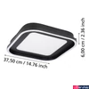 Kép 3/5 - Eglo 900602 Calagrano mennyezeti lámpa, fekete, 1600;1400 lm, 3000K-6500K szabályozható, beépített LED, 11W+10W, IP20