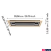 Kép 3/5 - Eglo 900604 Tirrenara mennyezeti lámpa, fekete, 2600;1800 lm, 2700K-6500K szabályozható, beépített LED, 2x9,2W+1x13,7W, IP20