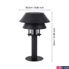 Kép 4/5 - Eglo 900802 Chiappera kültéri állólámpa, fekete, E27 foglalattal, max. 1x40W, IP65