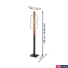 Kép 4/6 - Eglo 900892 Boyal állólámpa, fa, 3400 lm, 3000K melegfehér, beépített LED, 2x12W, IP20