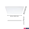 Kép 4/6 - Eglo 900938 Rabassa álmennyezeti LED panel, fehér, 5200 lm, 4000K természetes fehér, beépített LED, 33W, IP20