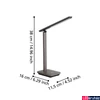 Kép 3/4 - Eglo 900958 Iniesta asztali lámpa, CCT, barna, 360 lm, 3000K-6500K szabályozható, beépített LED, 3,6W, IP20