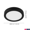 Kép 4/5 - Eglo 901014 Fueva 5 mennyezeti lámpa, fekete, 2400 lm, 3000K melegfehér, beépített LED, 20,5W, IP20