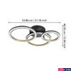 Kép 4/5 - Eglo 901224 Calliera mennyezeti lámpa, fekete, 2500 lm, 4000K természetes fehér, beépített LED, 20W, IP20