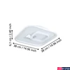 Kép 4/5 - Eglo 901247 Tiriolo mennyezeti lámpa, fehér, 2100;1150 lm, 4000K természetes fehér, beépített LED, 16,2W+9,2W, IP20