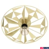 Kép 5/5 - Eglo 43599 Castanuelo fali/mennyezeti lámpa, arany, E27 foglalattal, max. 1x40W, IP20