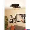 Kép 4/5 - Eglo 43728 Ikeston több ágú függeszték, 3db foglalattal, rácsos, fekete, E27 foglalattal, max. 3x40W, IP20