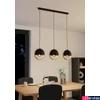 Kép 4/4 - Eglo 43756 Callow több ágú függeszték, fa kerettel, fekete, E27 foglalattal, max. 3x40W, IP20