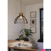 Kép 5/5 - Eglo 43769 Stillington 1 ágú függeszték, fa díszítéssel, fekete, E27 foglalattal, max. 1x40W, IP20