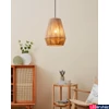 Kép 4/5 - Eglo 43785 Alderney 1 ágú függeszték, natúr, textilfonalból készült burával, bézs, E27 foglalattal, max. 1x40W, IP20
