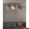 Kép 4/4 - Eglo 43837 Twicken fali/mennyezeti lámpa, 3db spotfejjel, arany díszítéssel, szürke, E27 foglalattal, max. 3x40W, IP20