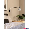 Kép 4/4 - Eglo 43843 Matlock fali lámpa, forgatható, fekete lámpatesttel, szürke, E27 foglalattal, max. 1x40W, IP20