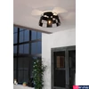 Kép 5/5 - Eglo 43891 Pontefract mennyezeti lámpa, fekete, E27 foglalattal, max. 1x40W, IP20