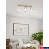 Kép 4/4 - Eglo 43923 Kilburn mennyezeti lámpa, fa, E27 foglalattal, max. 3x40W, IP20