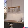Kép 5/5 - Eglo 43952 Cawton függeszték, ezüst, E27 foglalattal, max. 3x40W, IP20
