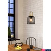 Kép 5/5 - Eglo 43963 Roundham 1 ágú függeszték, fekete, E27 foglalattal, max. 1x40W, IP20