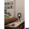 Kép 5/5 - Eglo 43967 Rinroe asztali lámpa, fekete, E27 foglalattal, max. 1x40W, IP20