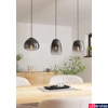 Kép 4/4 - Eglo 900195 Aguilares függeszték, fekete, E27 foglalattal, max. 3x40W