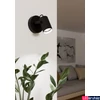 Kép 4/4 - Eglo 900331 Sorego fali lámpa, fekete, GU10 foglalattal, max. 1x3W, IP20
