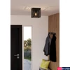 Kép 4/4 - Eglo 900355 Piedritas mennyezeti lámpa, fekete, E27 foglalattal, max. 1x40W, IP20