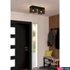 Kép 4/4 - Eglo 900356 Piedritas mennyezeti lámpa, fekete, E27 foglalattal, max. 2x40W, IP20