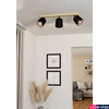 Kép 4/5 - Eglo 900433 Cotorro mennyezeti lámpa, fekete, E27 foglalattal, max. 3x25W, IP20