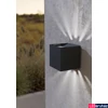 Kép 5/5 - Eglo 900445 Calpino 2 kültéri fali lámpa, antracit, 680 lm, 3000K melegfehér, beépített LED, 2x3,3W, IP54