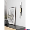 Kép 4/4 - Eglo 900491 Panagria fali lámpa, fekete, 1510 lm, 3000K melegfehér, beépített LED, 2x6,3W, IP20