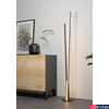 Kép 3/3 - Eglo 900493 Panagria állólámpa, fekete, 2880 lm, 3000K melegfehér, beépített LED, 1x12,8W+1x11,2W, IP20
