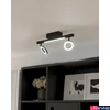 Kép 4/4 - Eglo 900514 Cardillio 2 mennyezeti lámpa, fekete, 800;360 lm, 3000K melegfehér, beépített LED, 2x3,2W+1x3,3W, IP20